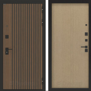 БУНКЕР БН-02 Ларче орех с черной патиной/ДВП Венге светлый  