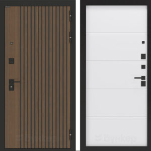 БУНКЕР БН-02 Ларче орех с черной патиной/ФЛ-649 Белый софт  