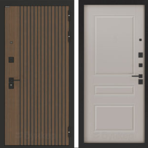 БУНКЕР БН-02 Ларче орех с черной патиной/ФЛ-711 Капучино 853-2  