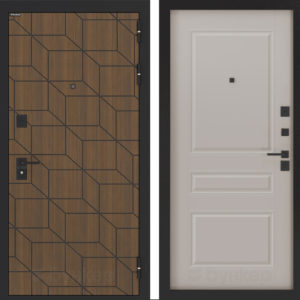 БУНКЕР БН-03 Ларче орех с черной патиной/ФЛ-711 Капучино 853-2  