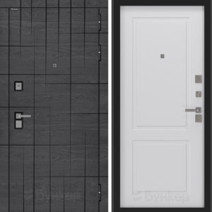 БУНКЕР БН-09 Дуб мадейра с черной патиной/ФЛ-609 Белый софт БУНКЕР БН-09 Дуб мадейра с черной патиной/ФЛ-609 Белый софт