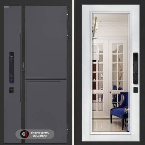 Лаб 3 Смарт с Зеркалом Фацет - Белый софт  