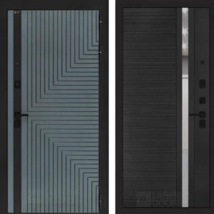 КРЕДОР 31 - Черный кварц, зеркальная вставка с тонировкой  