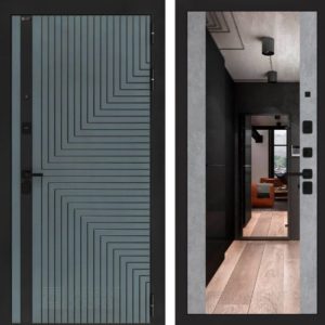 КРЕДОР Бетон светлый с Зеркалом Максимум  