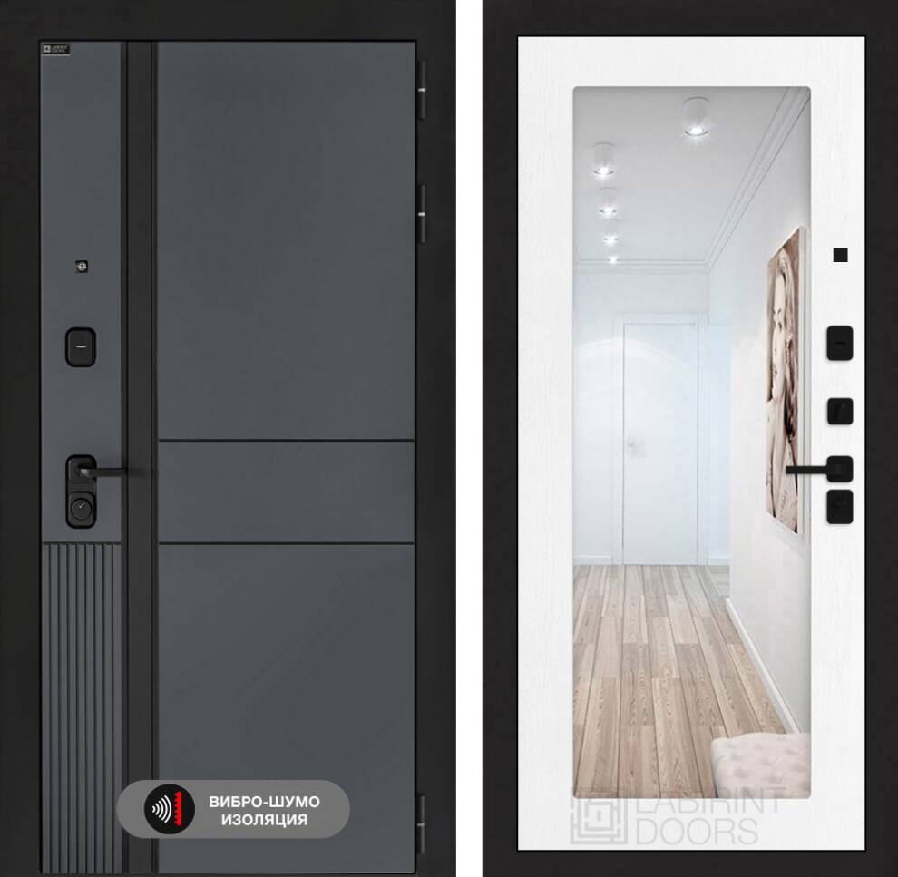 ЭВОЛАБ с Зеркалом 18 - Белое дерево ЭВОЛАБ с Зеркалом 18 - Белое дерево