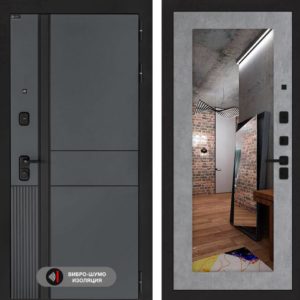 EVOLAB с Зеркалом 18 - Бетон светлый EVOLAB с Зеркалом 18 - Бетон светлый