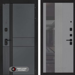 ЭВОЛАБ с Зеркалом 32 тонированным - Серый рельеф софт  