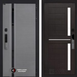 Пиано Смарт 2.0 панель 02 - Венге, стекло белое  