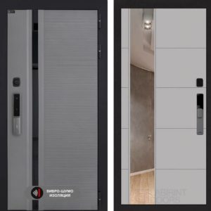 Пиано Смарт 2.0 с зеркалом 19 - Грей софт  