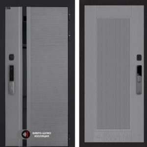 Пиано Смарт 2.0 панель 30 - Серый рельеф софт  