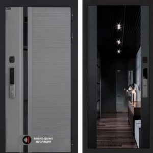 Пиано Смарт 2.0 с зеркалом тонированным Максимум - Черный кварц  