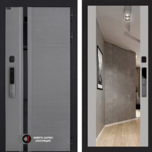 Пиано Смарт 2.0 с зеркалом Максимум - Грей софт  