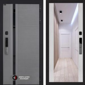 Пиано Смарт 2.0 с зеркалом Максимум - Сандал белый  