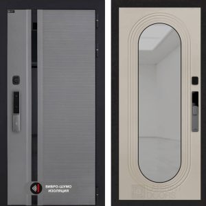 Пиано Смарт 2.0 с зеркалом Дольче - Капучино  