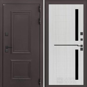 Полярис лайт 02 - Сандал белый, стекло черное  