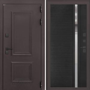 Полярис лайт 31 - Черный кварц, зеркальная вставка с тонировкой  