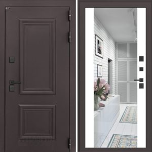 Полярис лайт Белый софт с зеркалом Максимум  