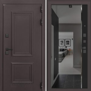 Полярис лайт Черный кварц с тонированным зеркалом Панорама  