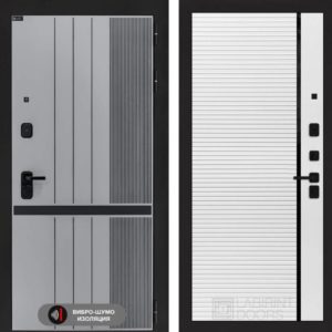 СКАЙЛАБ 22 - Белый софт, черная вставка  