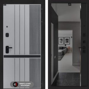 СКАЙЛАБ с зеркалом Панорама с тонировкой - Черный кварц  