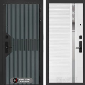 Смартлаб 31 - Белый софт, зеркальная вставка с тонировкой  