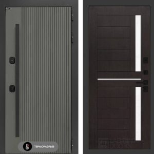 Термолаб 1 тепло 02 - Венге, стекло белое Термолаб 1 тепло 02 - Венге, стекло белое