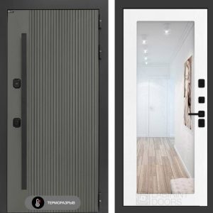 Термолаб 1 тепло с зеркалом 18 - Белое дерево  