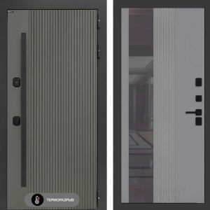 Термолаб 1 тепло с Зеркалом 32 тонированным - Серый рельеф софт  