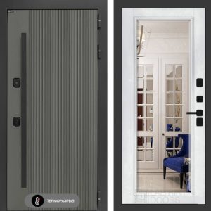 Термолаб 1 тепло с Зеркалом Фацет - Белый софт  