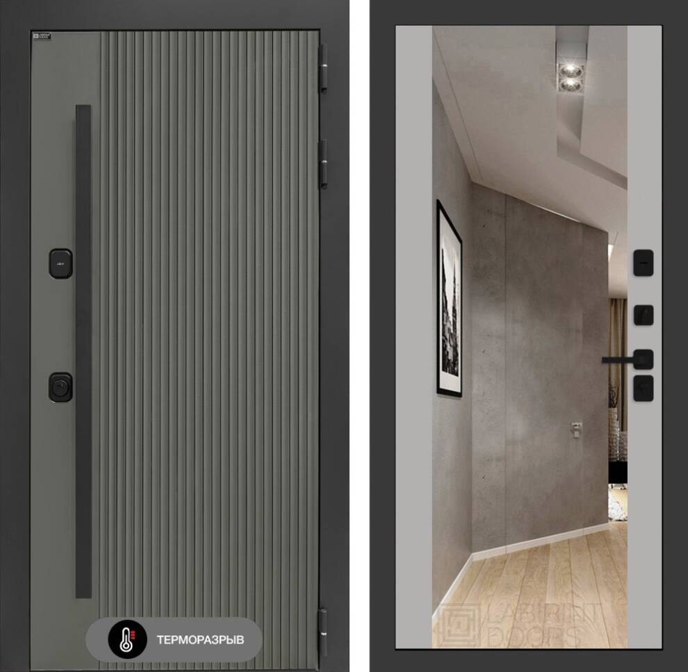 Термолаб 1 тепло с зеркалом Максимум - Грей софт Термолаб 1 тепло с зеркалом Максимум - Грей софт