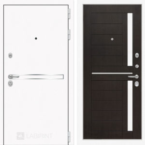 ЛАЙН ВАЙТ 02 - Венге, стекло белое  