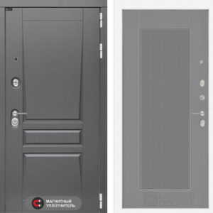 ПЛАТИНУМ 30 - АМСТРОД Серый софт рельеф  