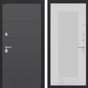 АРТ графит 30 - АМСТРОД Белый софт рельеф  