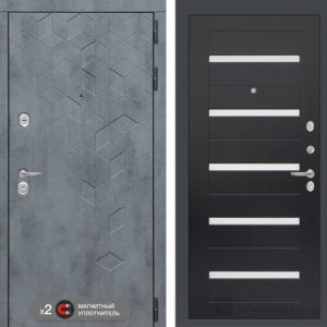 БЕТОН 01 - Венге, стекло белое  