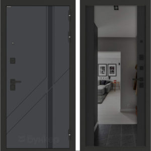 БУНКЕР БН-12 с зеркалом (тонировка) ФЛЗ-1 Черный кварц  