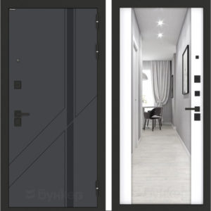 БУНКЕР БН-12 с зеркалом ФЛЗ-1 Белый софт  