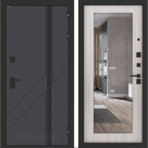 БУНКЕР БН-12 с зеркалом ФЛЗ-603 Сандал белый  