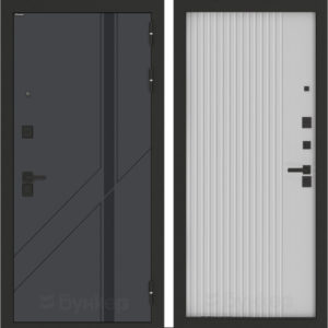 БУНКЕР БН-12 с панелью ХОМС Белый софт рельеф  