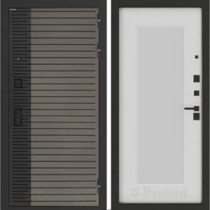 БУНКЕР БН-15 с панелью АМСТРОД Белый софт рельеф  