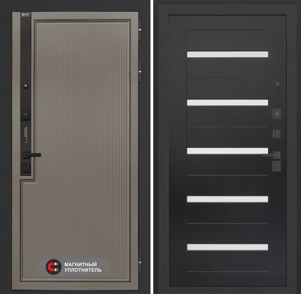 Лаб 1 Про 01 - Венге, стекло белое Лаб 1 Про 01 - Венге, стекло белое