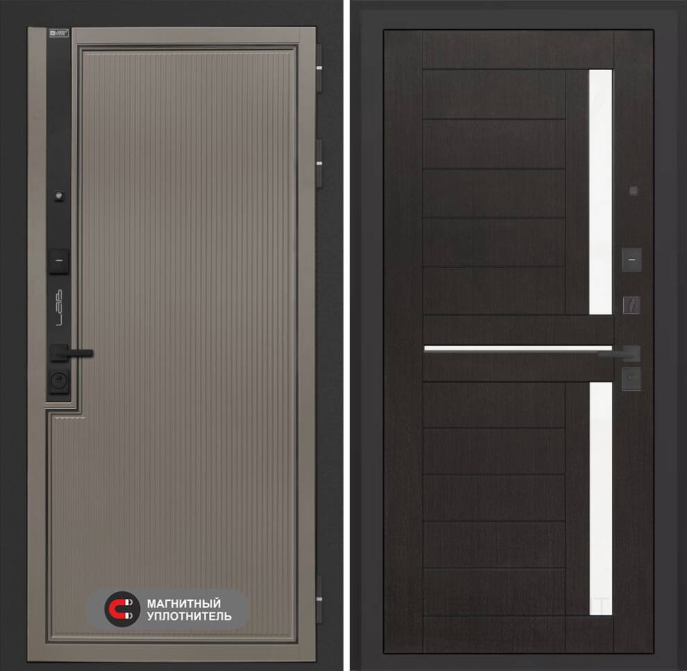 Лаб 1 Про 02 - Венге, стекло белое Лаб 1 Про 02 - Венге, стекло белое