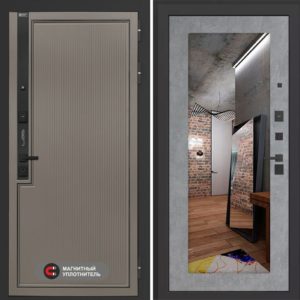 Лаб 1 Про с зеркалом 18 - Бетон светлый  