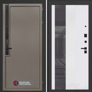 Лаб 1 Про с Зеркалом 32 тонированным - Белый рельеф софт  