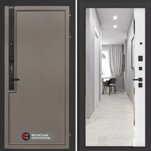 Лаб 1 Про с зеркалом Панорама - Белый софт  