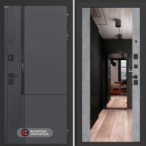 Лаб 2 Про с зеркалом Максимум - Бетон светлый Лаб 2 Про с зеркалом Максимум - Бетон светлый