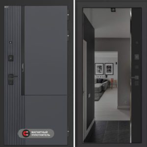 Лаб 2 Про с зеркалом (тонированное) Панорама - Черный кварц  