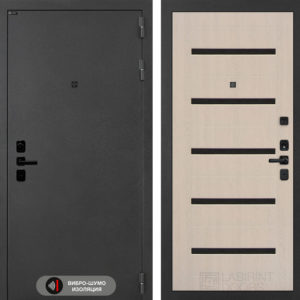 СОНАЛАБ (Ю) 01 - Беленый дуб, стекло черное  