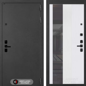 СОНАЛАБ (Ю) 32 - Зеркало тонированное - Белый софт рельеф  