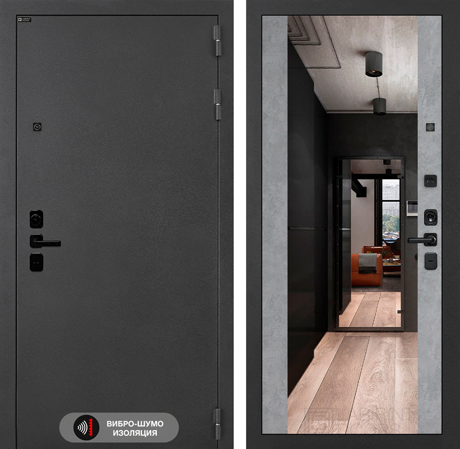 СОНАЛАБ (Ю) Бетон светлый Зеркало Максимум СОНАЛАБ (Ю) Бетон светлый Зеркало Максимум