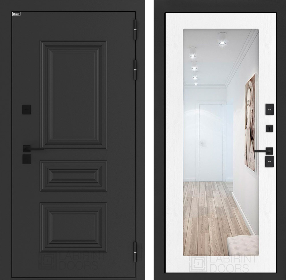 Аляска Лайт 18 - Зеркало - Белое дерево Аляска Лайт 18 - Зеркало - Белое дерево